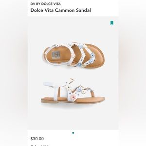 Dolce Vita DV Cammon Girls Sandels from stitchfix size 3